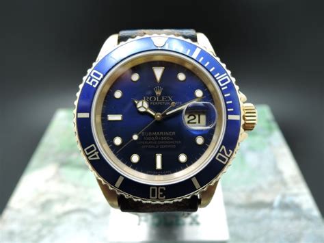 rolex submariner blauwe wijzerplaat|Submariner .